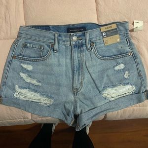 Denim shorts